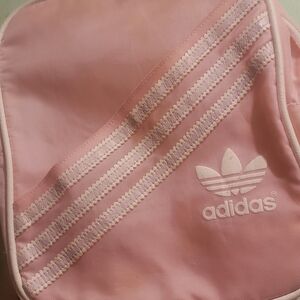 Adidas Originals  Soft Pink Backpack with Iconic Logo